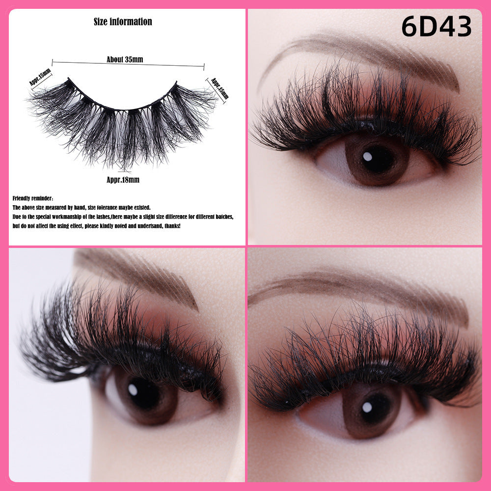 5 Pairs Of Thick False Eyelashes EX-STOCK Canada