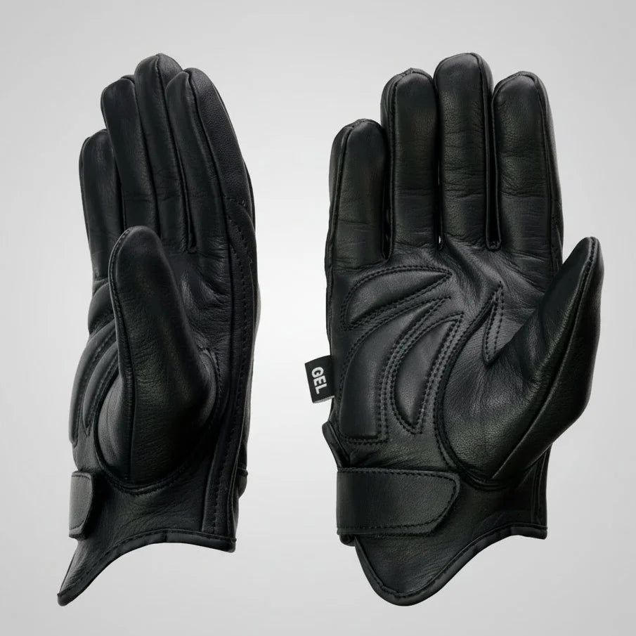 Gants réfléchissants BOL/Open Road pour hommes avec crâne
