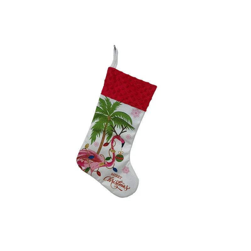 Pendentif de décoration de vacances bas de Noël flamant roseEX-STOCK Canada