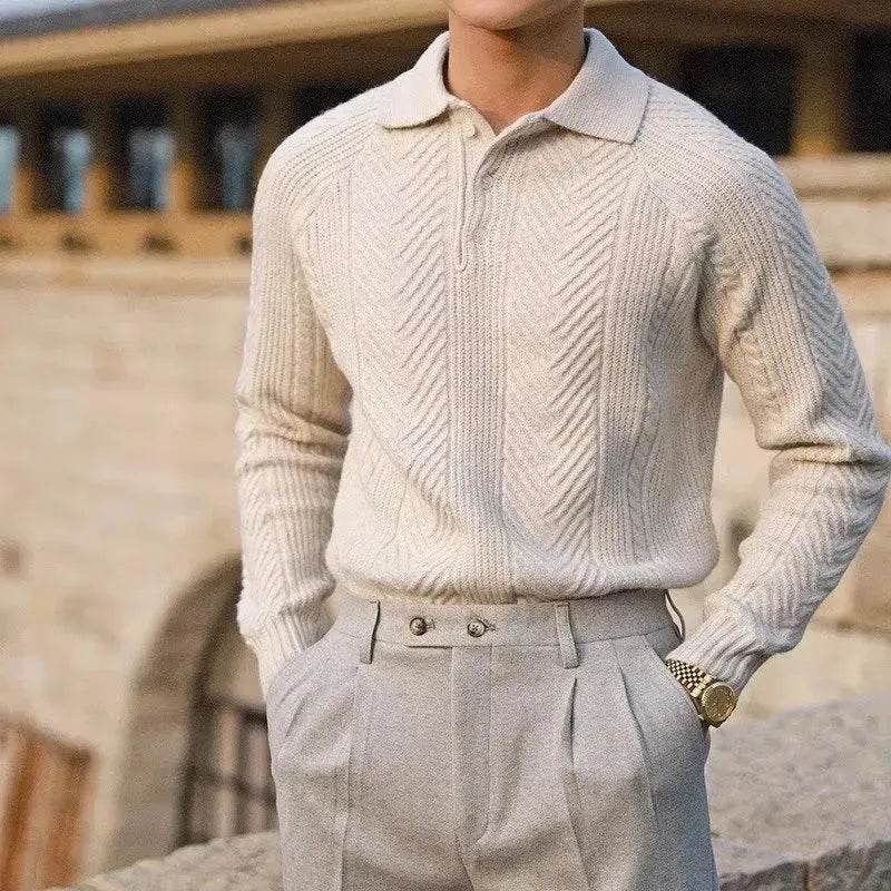 Formal Fall Winter Thermal Base Sweater for Men - EX-STOCK Canada