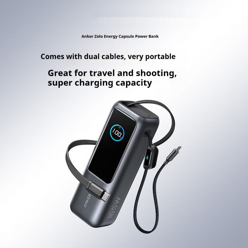Comes With Two-wire Power Bank Fast Charging Mobile Power Supply EX-STOCK Canada