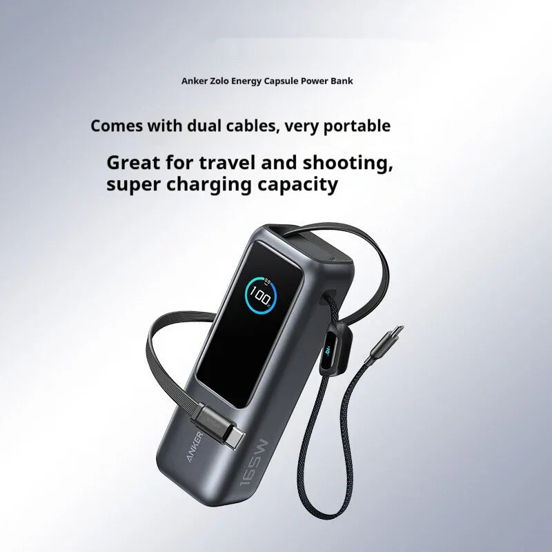 Comes With Two-wire Power Bank Fast Charging Mobile Power Supply EX-STOCK Canada