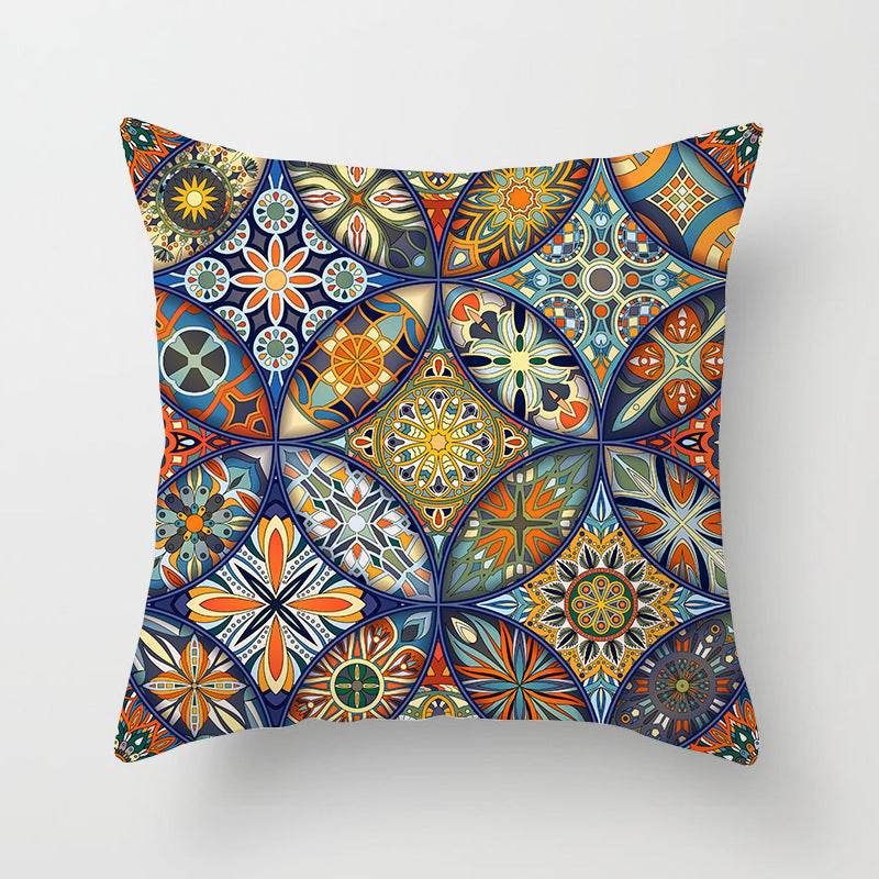 Mandala printed pillowcase Ramadan super soft sofa - EX-STOCK Canada