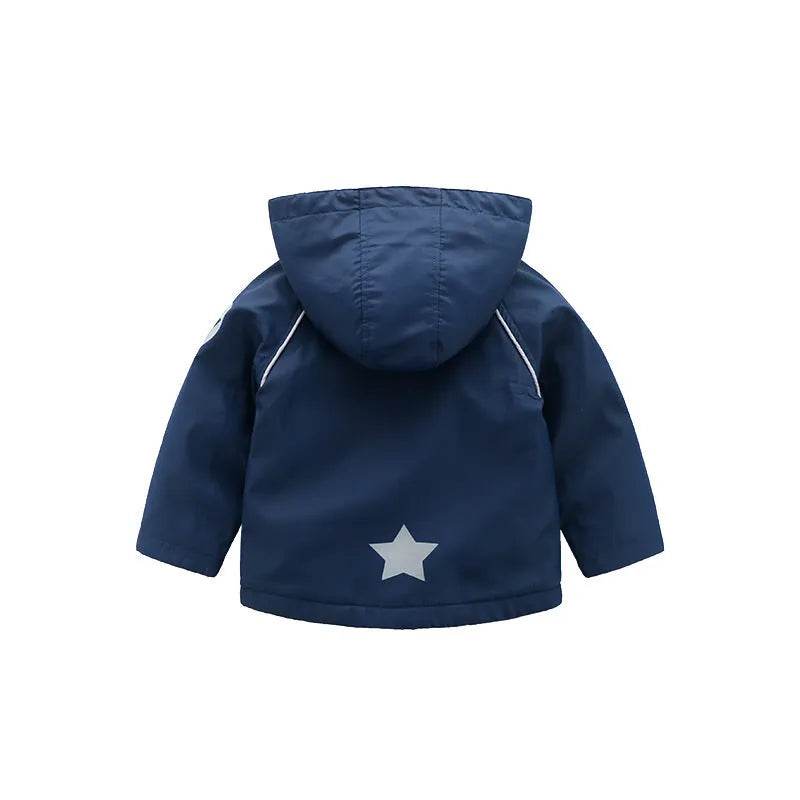 Boys' Hooded Autumn Clothing Children's Fleece Jacket - EX-STOCK Canada