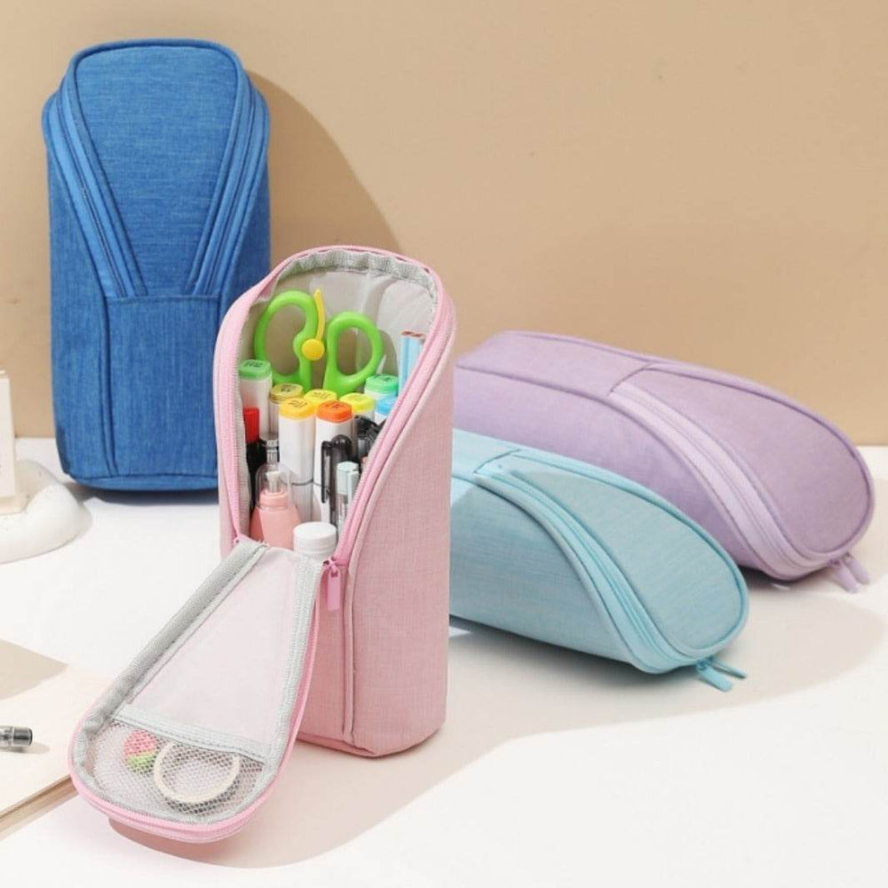 School Stationery Case Organizer Bag Pen Cute Pencil Pouch - EX-STOCK Canada