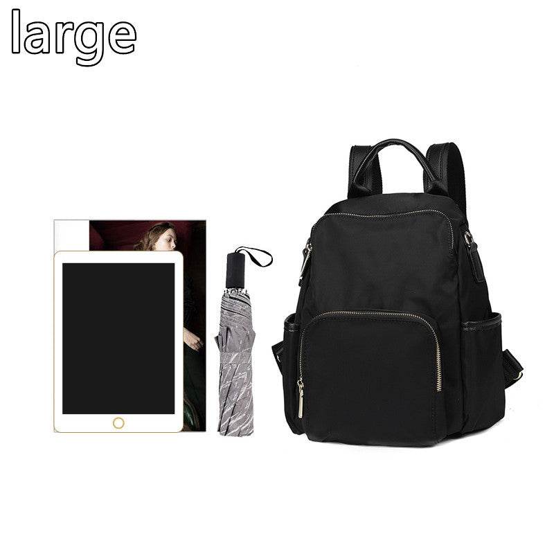 Unisex Portable Waterproof Plain color Backpack for school - EX-STOCK Canada
