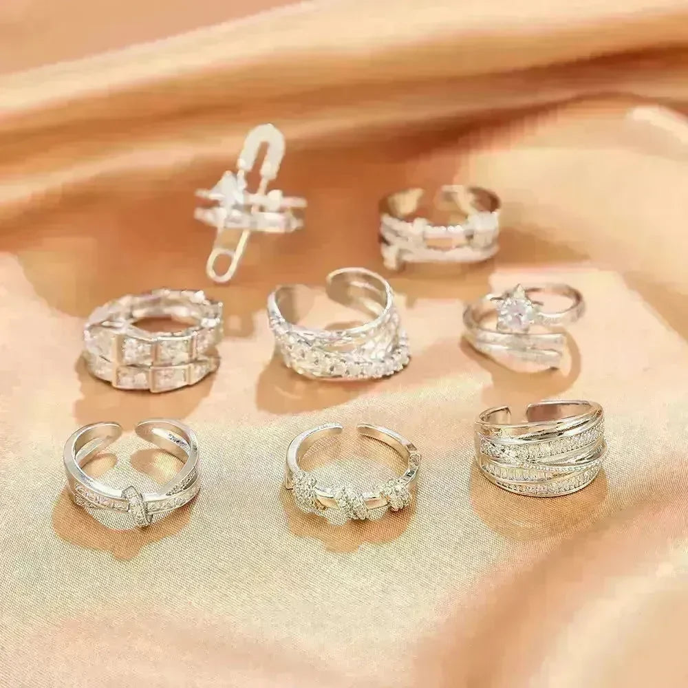 Niche Opening Adjustable Non-fading Cross Ring - EX-STOCK CANADA