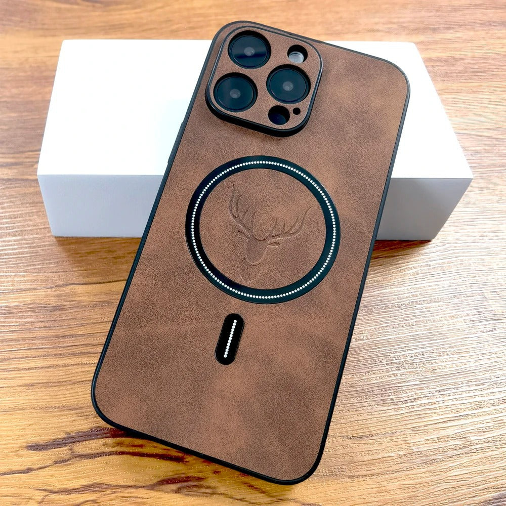 Magnetic Sheepskin Pattern Mobile Phone Protective Case EX-STOCK Canada