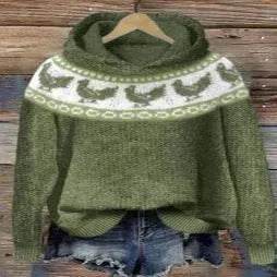 Digital Printing Dog Pattern Sweater Men - EX-STOCK Canada