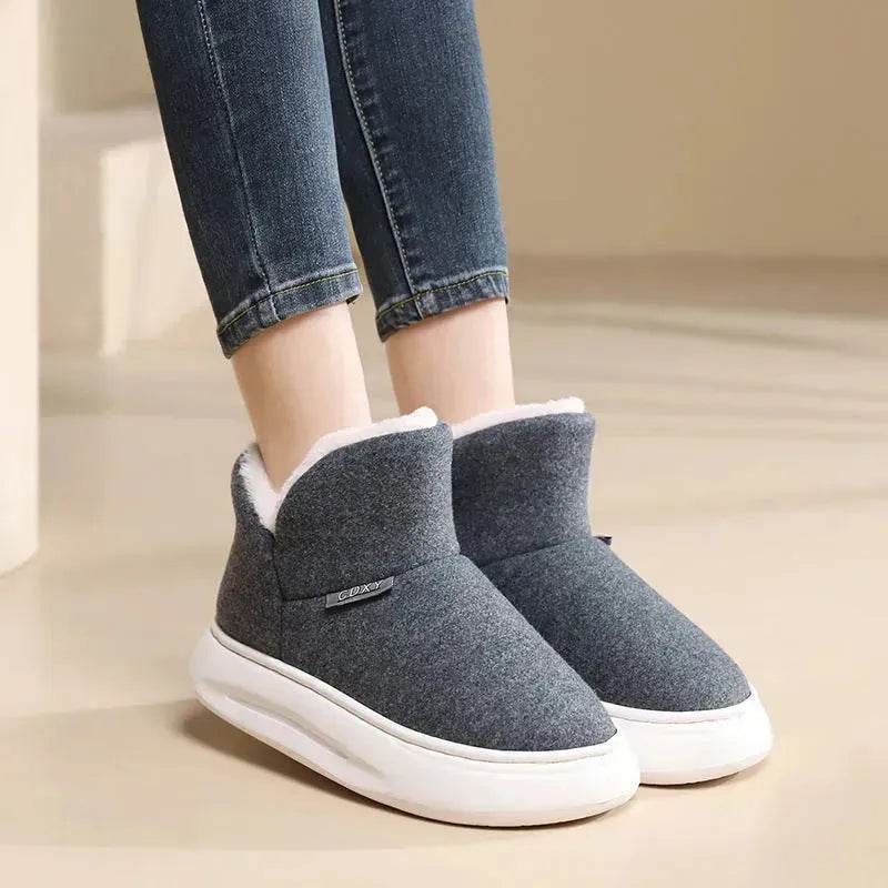 Winter Cotton Slippers Thick Casual Thick - EX-STOCK Canada