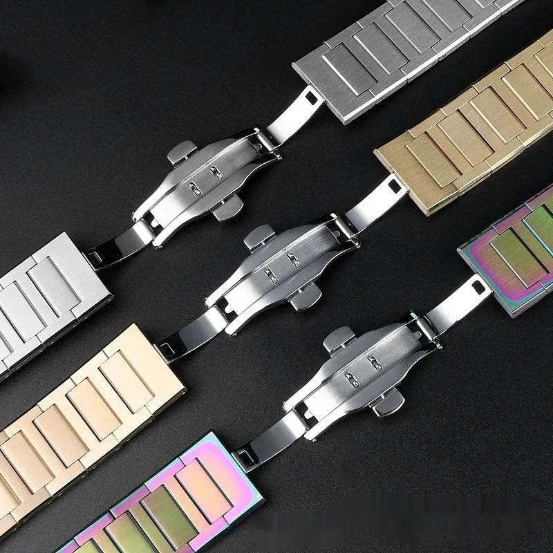 Stainless Steel Strap Suitable For Casilou Watch Farm Oak Series Watchband Accessories - EX-STOCK Canada