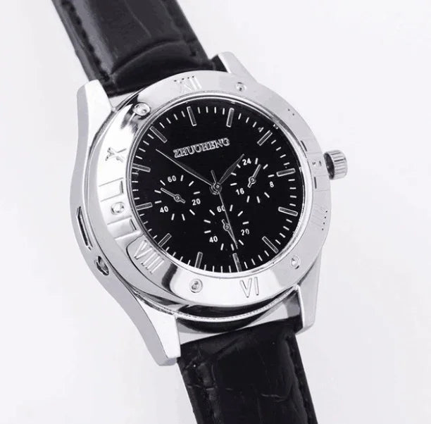 USB Charging Quartz leather Watch for Men EX-STOCK Canada