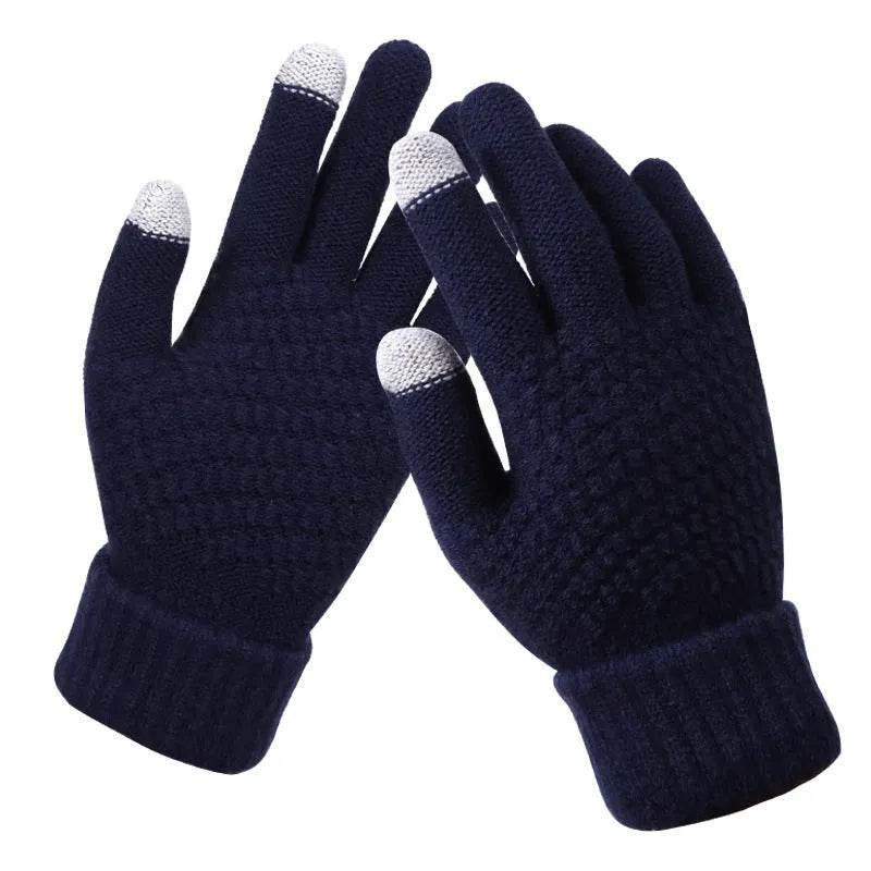 Couple knitted gloves touch screen gloves - EX-STOCK Canada
