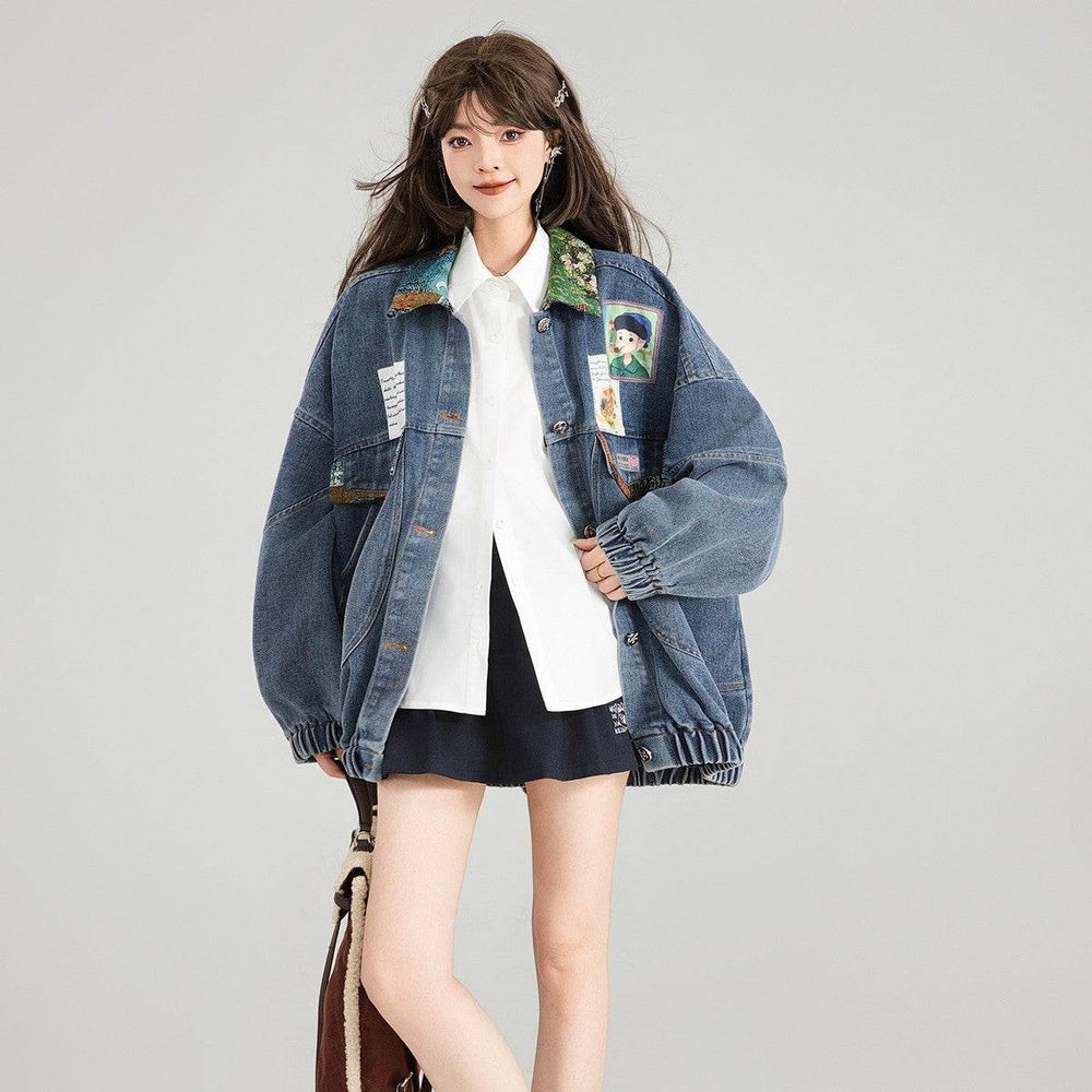 Artistic Denim Jacket For Women EX-STOCK Canada