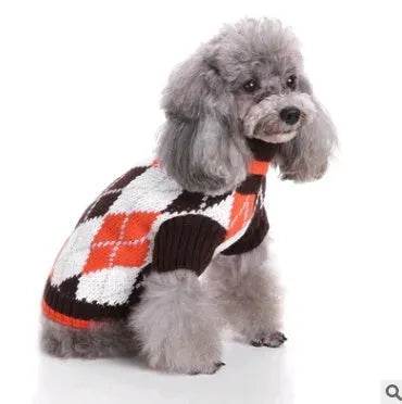 Pet Christmas Sweater Knit Turtleneck Pet Clothes Sweater Dog Sweater - EX-STOCK Canada