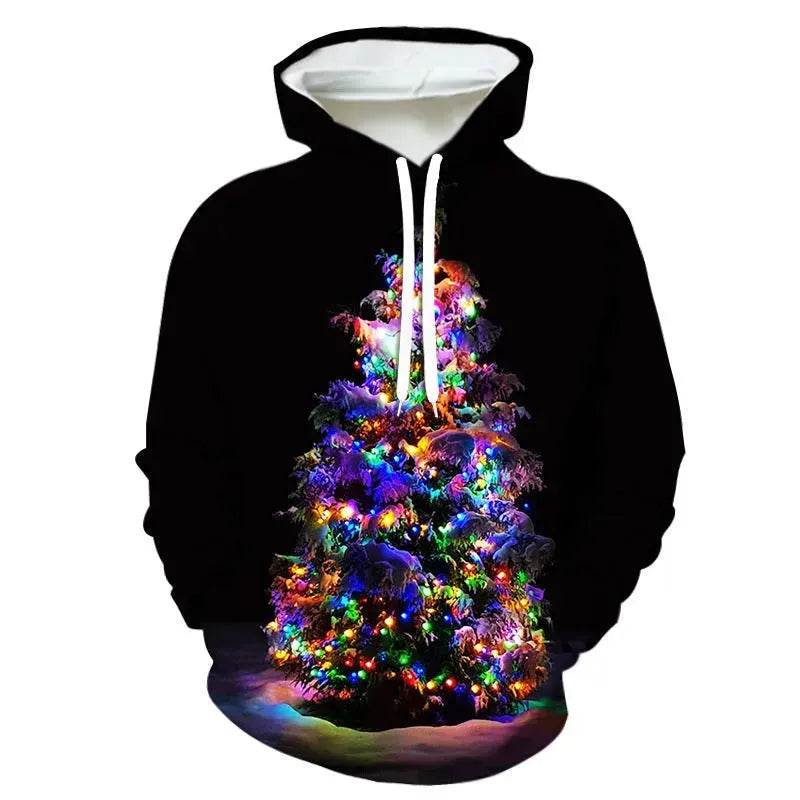 Men's And Women's Fashion Casual Printed Sports Off Hoodie Christmas Sweater pullover sweatshirt - EX-STOCK Canada