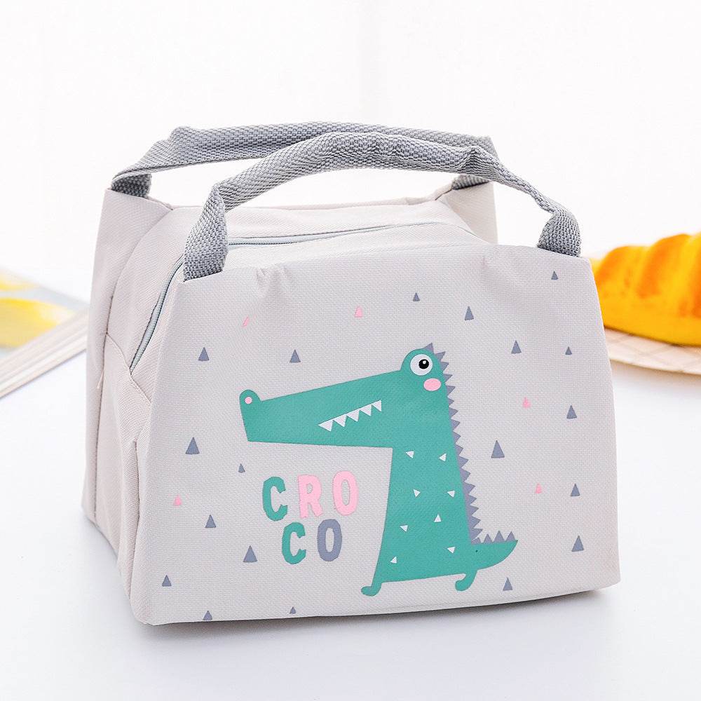 Cute Cartoon Lunch Bag – Insulated for Kids & Students - EX-STOCK Canada