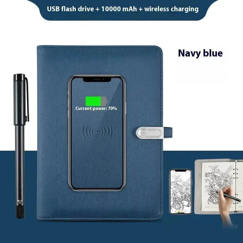 Handwriting Paper Screen Synchronization Smart Fingerprint Lock A5 Notebook - EX-STOCK Canada