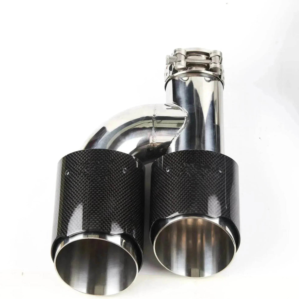 Four-outlet Double-tail Stainless Steel Exhaust Pipe - EX-STOCK Canada