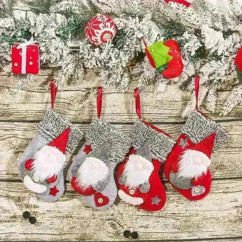 Home Christmas Stockings Decorations Pendant - EX-STOCK CANADA