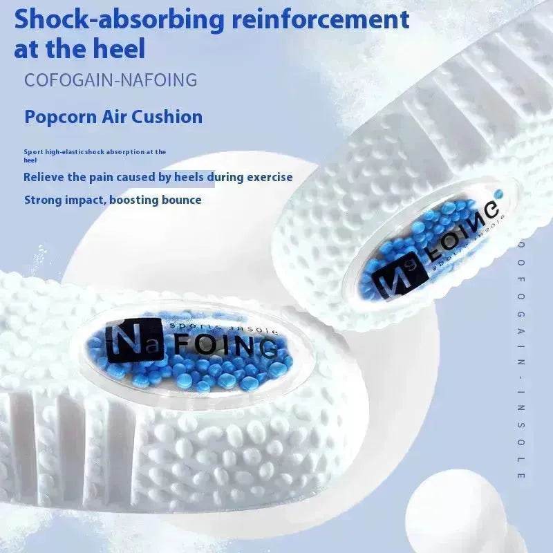 New Sport Insoles For Shoes High Elasticity Triple Shock Absorbing Sole Pad PU Memory Foam Air-cushion Super Soft Sneakers Soles - EX-STOCK Canada