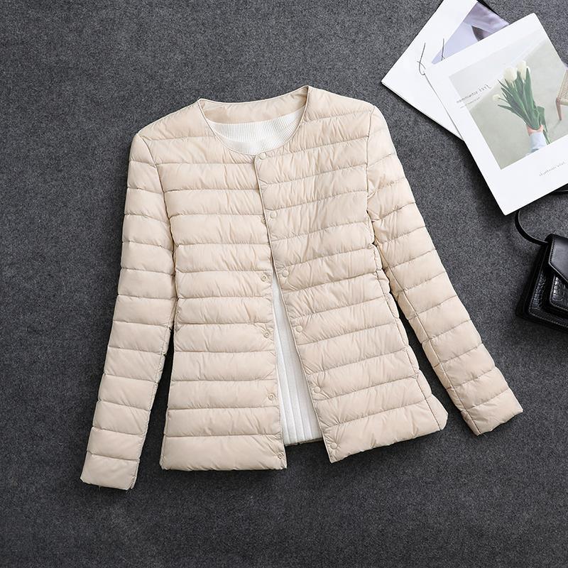 Women's Lightweight Short Inner-wear Round-neck Thermal Jacket - EX-STOCK Canada