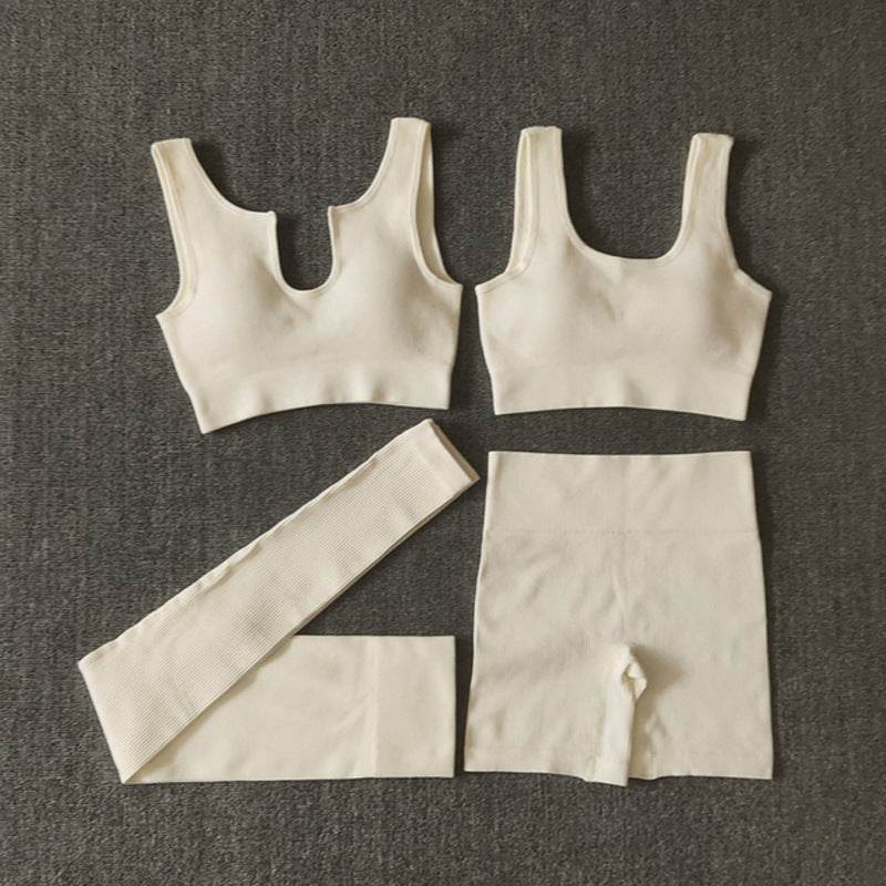 6pcs Yoga Workout Outfit set for women Gym clothes - EX-STOCK Canada