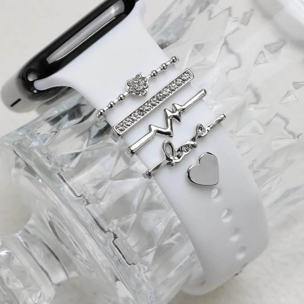 DIY Decorative Buckle Silicone Watch Strap Accessories - EX-STOCK Canada