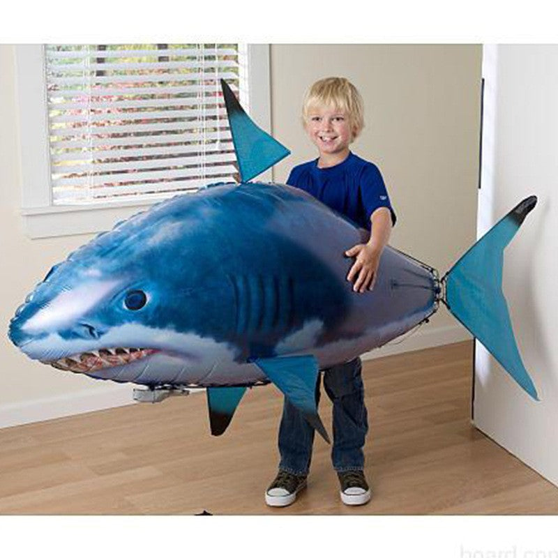 Remote Control Shark Toy Air Swimming Fish Infrared Flying RC Airplanes Balloons EX-STOCK Canada