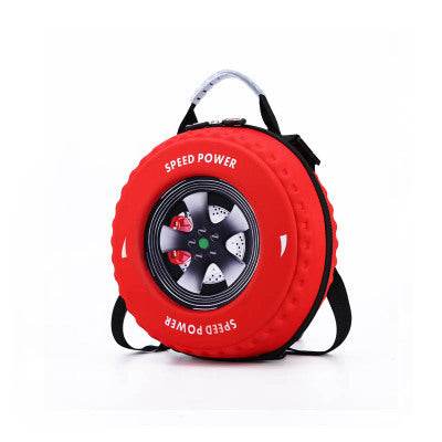 Kid's Small Schoolbag Personalized Creative 3D Cartoon Tire Kindergarten Backpack - EX-STOCK Canada
