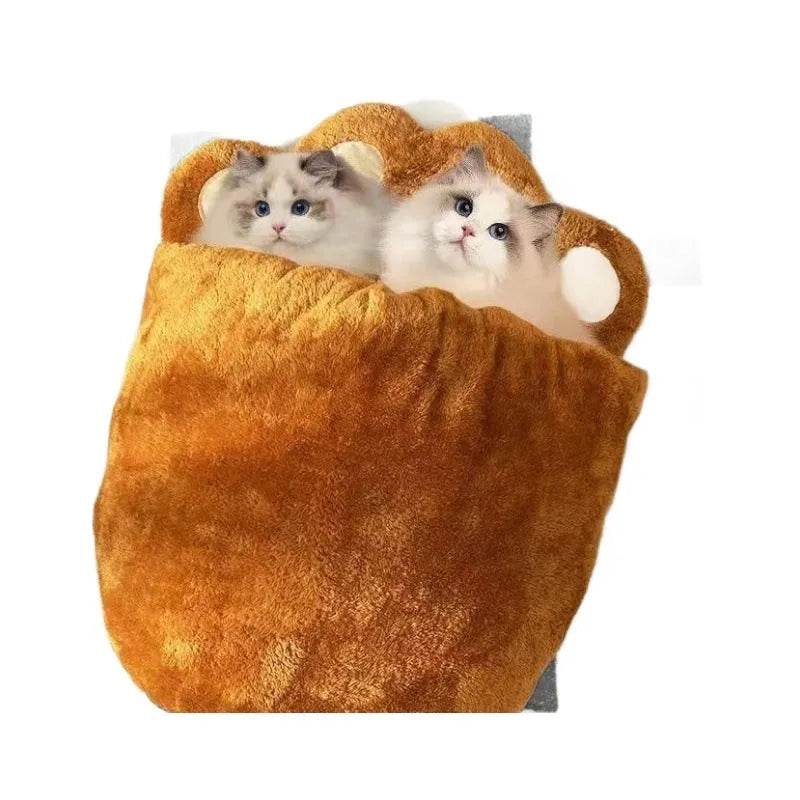 Winter Warm Thickened House Semi-closed Cat Nest - EX-STOCK Canada