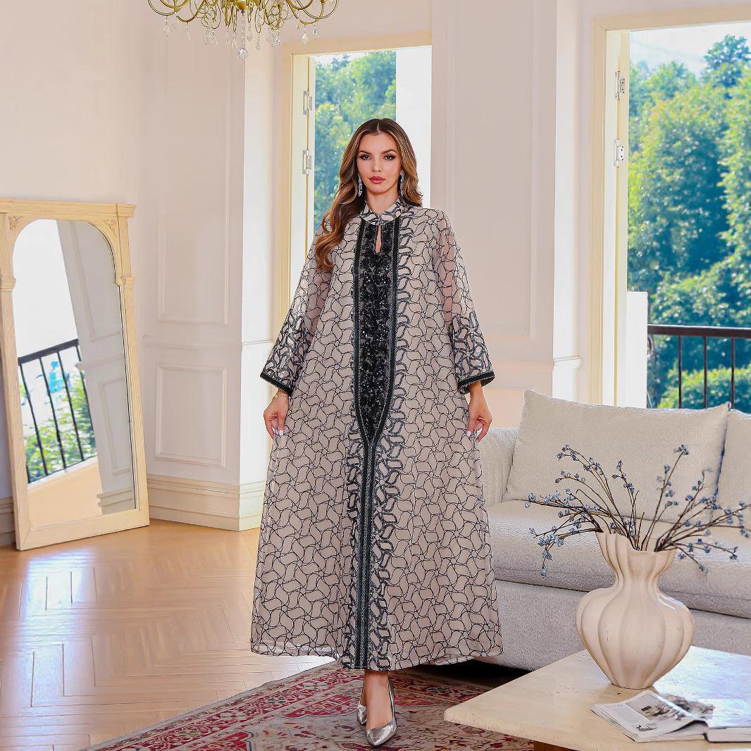 New Muslim Robe Female Dress Middle East Clothing - EX-STOCK Canada