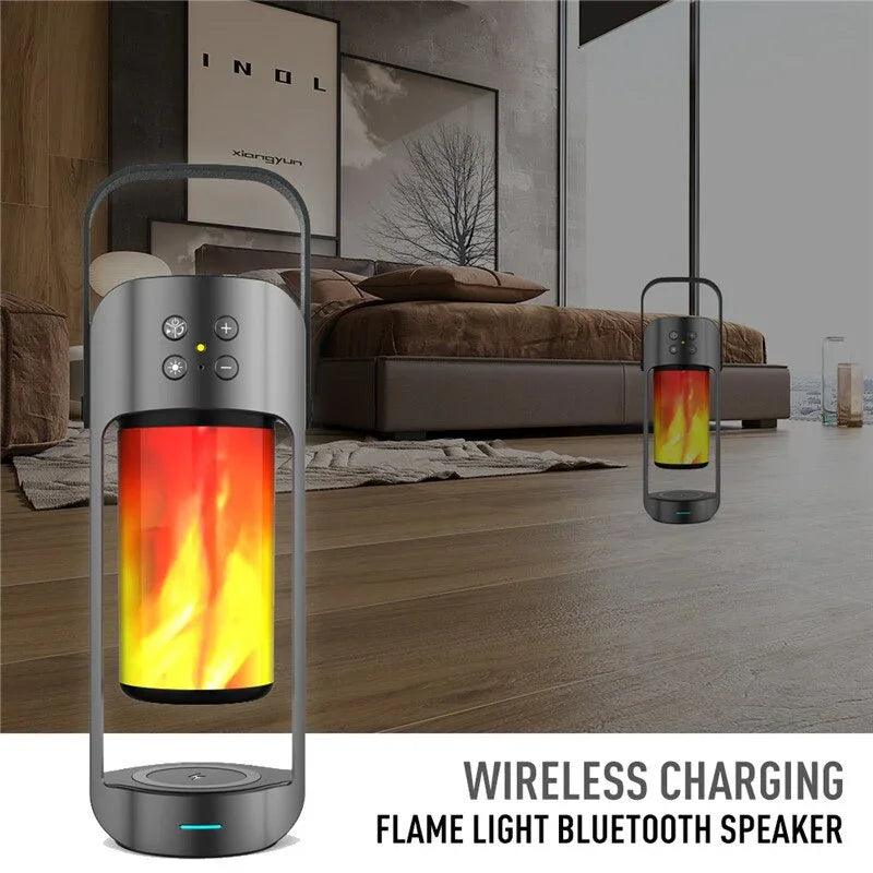 Flame Light Bluetooth Speaker Creative and Multifunctional EX-STOCK Canada