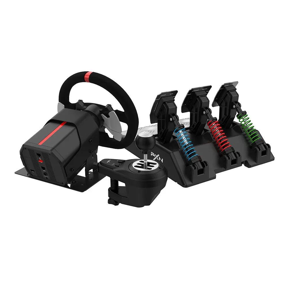 PXN V10 Game Aiming Wheel Force Feedback Racing Game Aiming Wheel Compatible With PCXBOX ONEPS4 EX-STOCK Canada