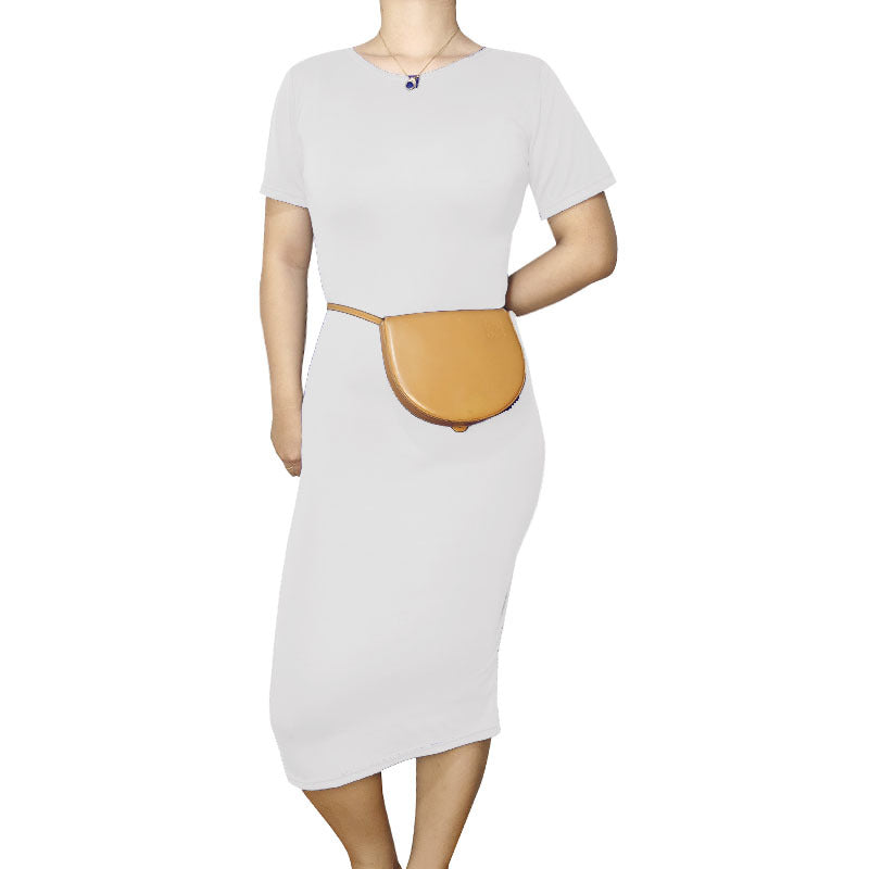 Autumn Winter Dress Multicolor Multi Size OL | EX-STOCK product gallery photo 4