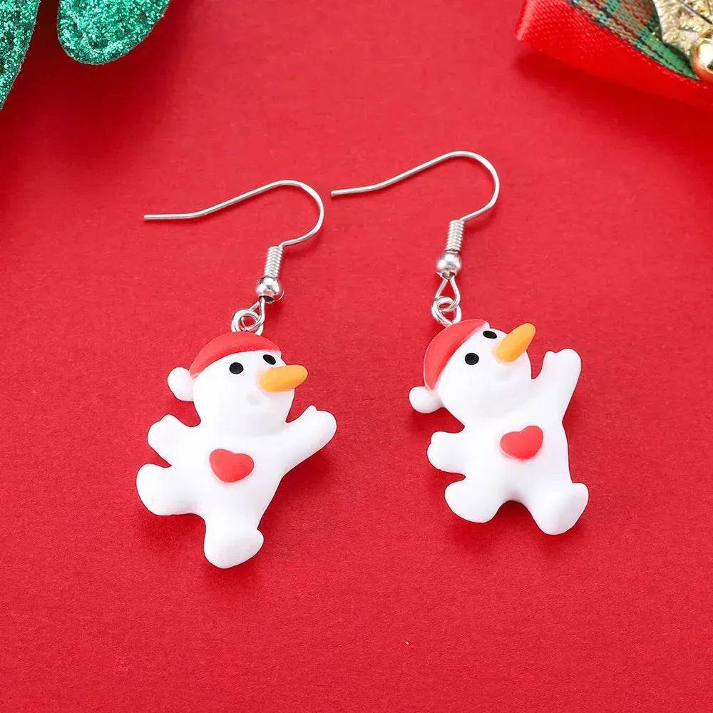 Creative Cartoon Christmas Earrings Fashion - EX-STOCK Canada