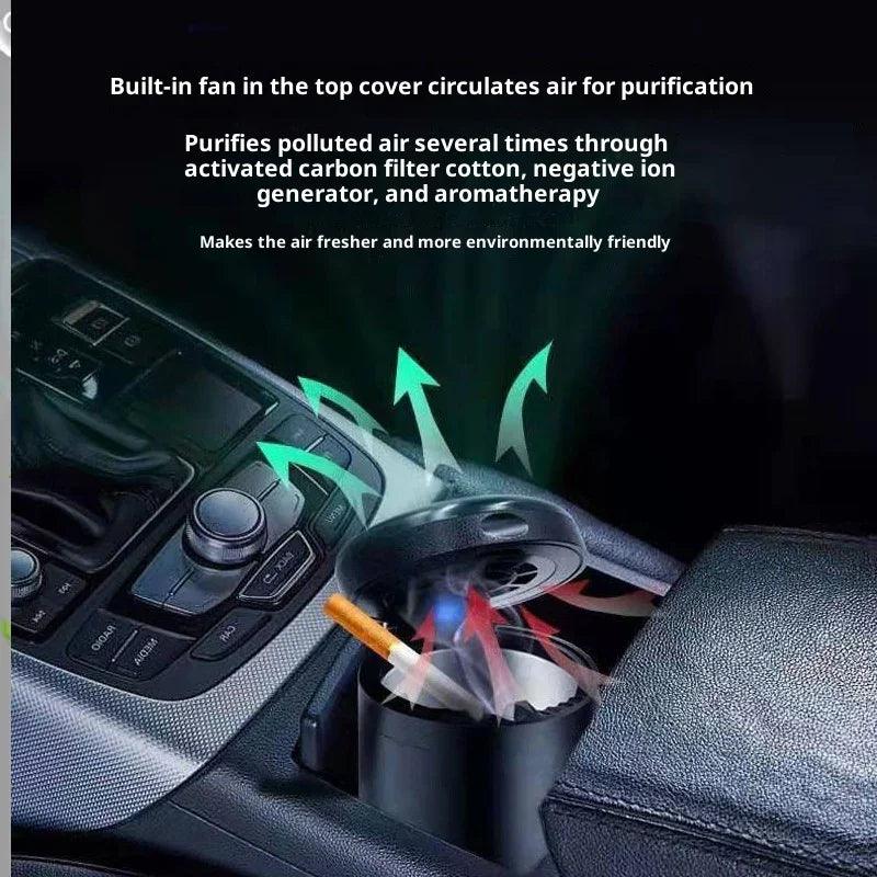 Purificateur d'air cendrier créatif pour voitureEX-STOCK Canada