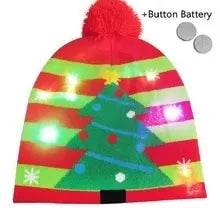 LED Light Christmas Beanies - EX-STOCK Canada