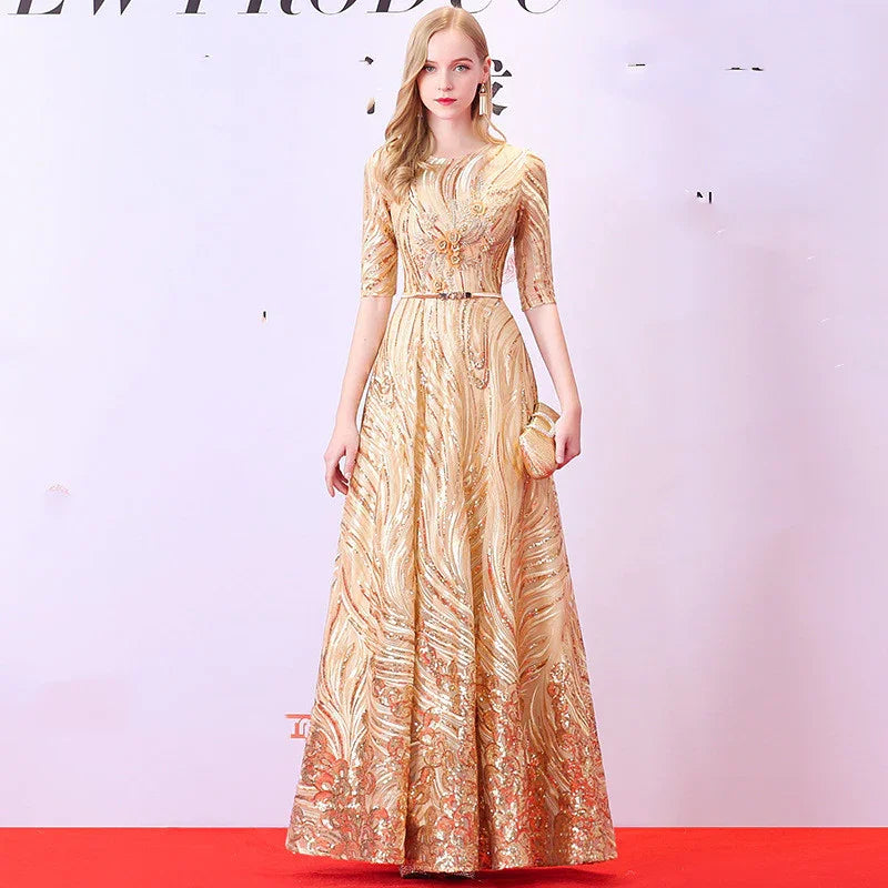 Banquet Elegant And Elegant Dinner Party Host Dress EX-STOCK Canada