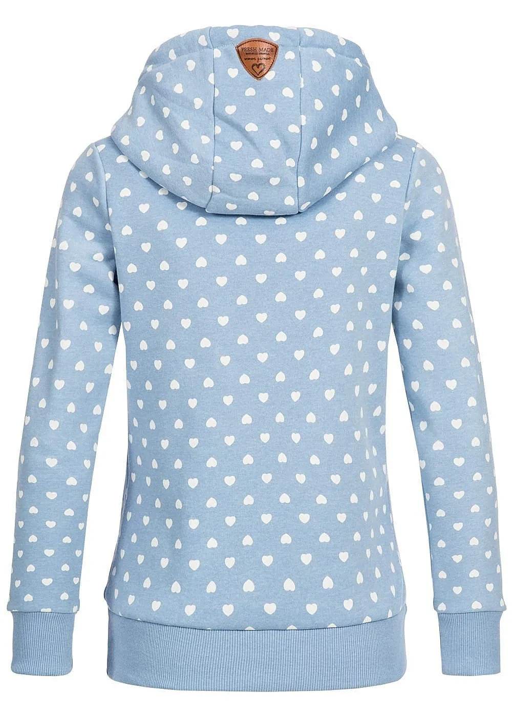 Women Printed loose hooded sweatshirt - EX-STOCK Canada