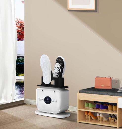 Machine à repasser gonflable en utilisation avec vêtement sur forme gonflable