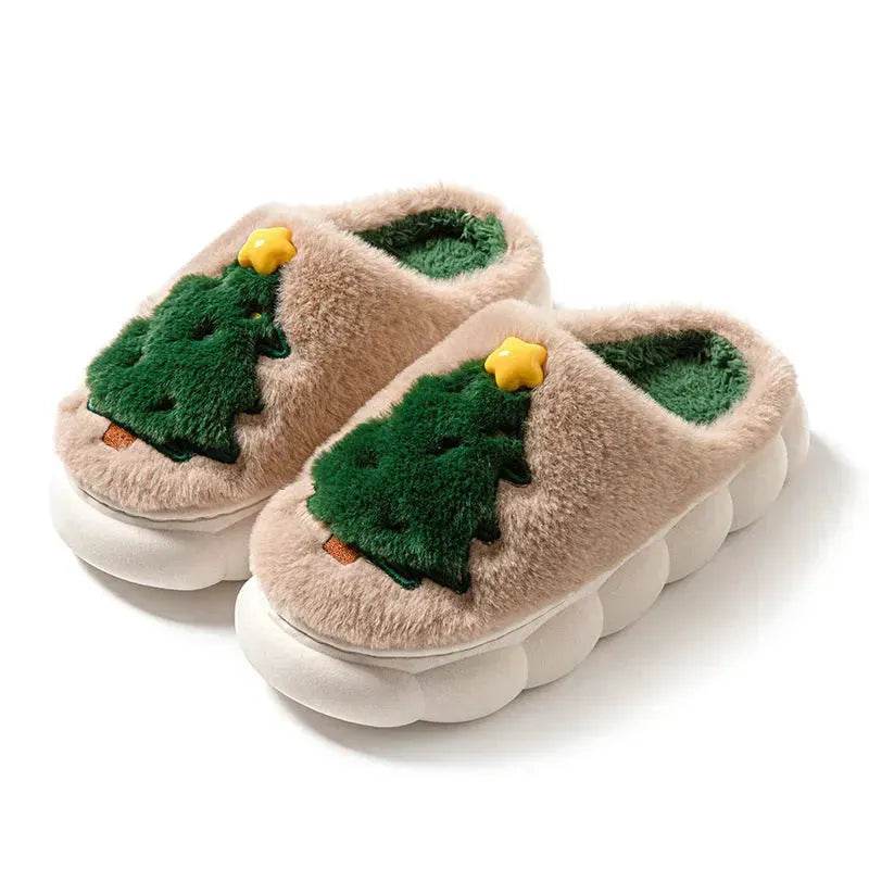 Christmas Tree Women's Home Slippers - EX-STOCK Canada