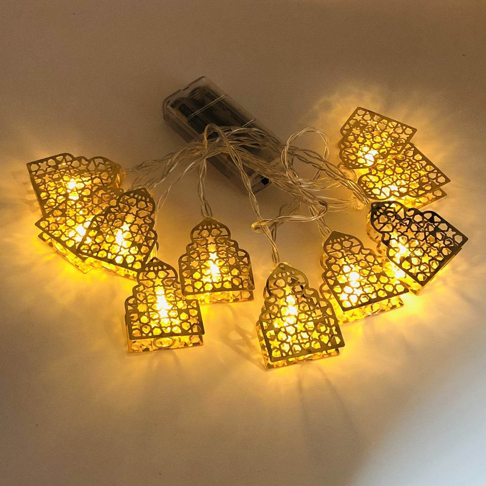 Ramadan Decoration For Diwali Festival Of Eurban Eid Mubarak String Light - EX-STOCK Canada
