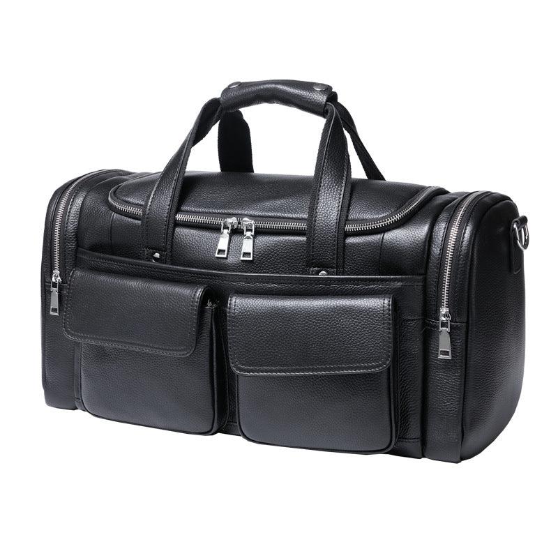 Sac de voyage à main en cuir pour hommes Grande capacité pour déplacements de courte distance | EX-STOCK Canada