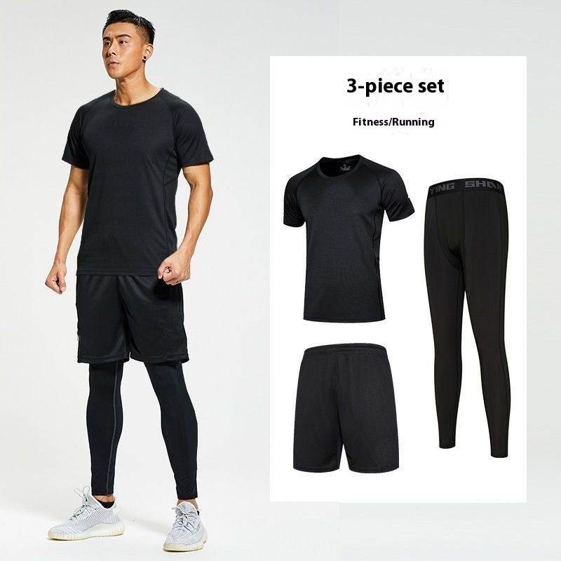 Fitness apparel - Quick Drying Workout clothes for men Gym wear - EX-STOCK Canada