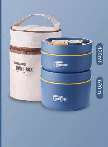 Portable Self-heating Japanese Multi Layer Thermal Insulated Lunch Box for Adult. - EX-STOCK Canada