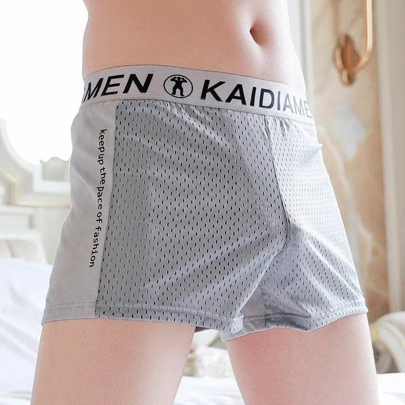 Men's Ice Silk Mesh Breathable KAIDIAMEN Boxers underwear - EX-STOCK Canada