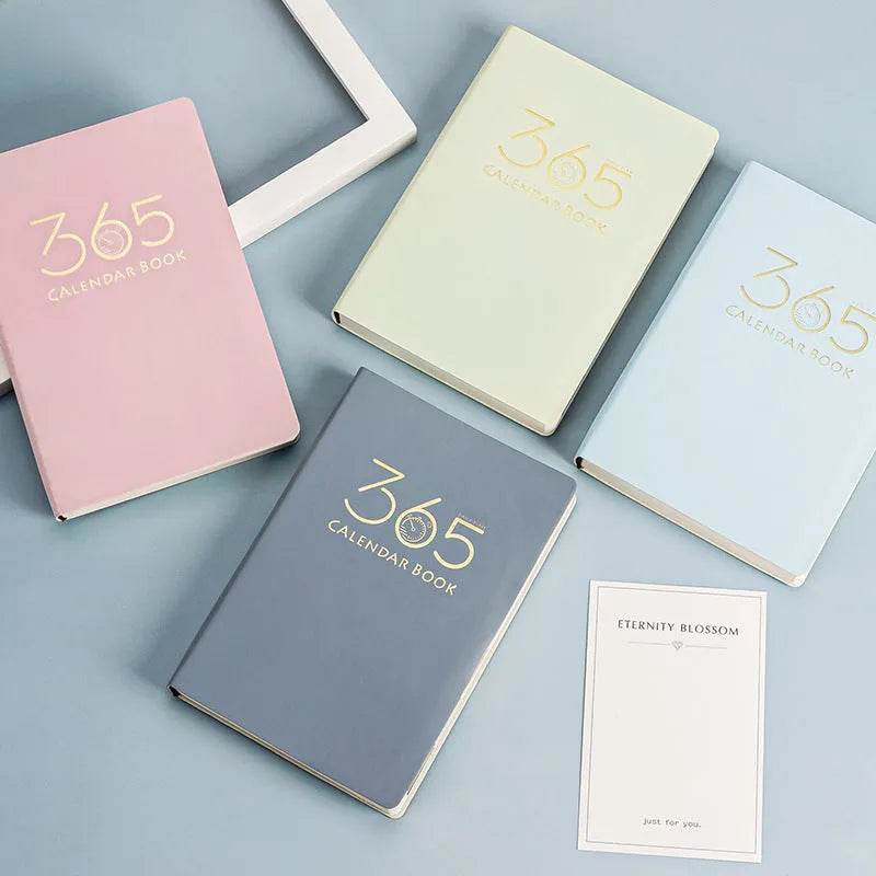 365-day Daily Planner Self-discipline And Clock-in Student Journal Notebook - EX-STOCK Canada