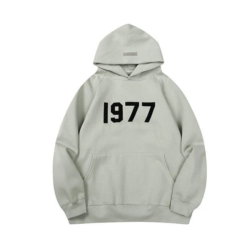 Men's Three-dimensional Alphabet Plus Velvet Hoodie Pullover sweatshirt - EX-STOCK Canada