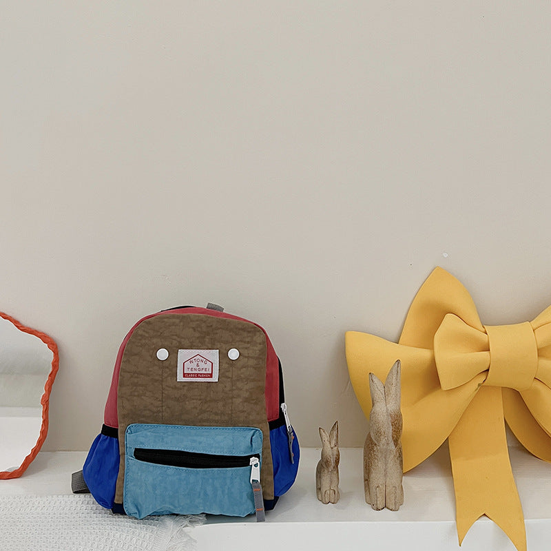 Children's Lightweight Canvas Backpack for Kids – Boys & Girls Spine Protection (Small & Large)